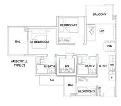 Uptown @ Farrer (D8), Apartment #568154971